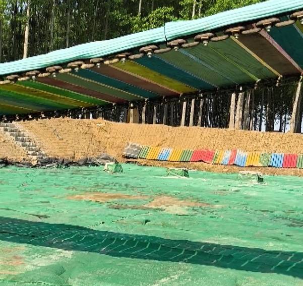滕州網紅橋池護坡の例です